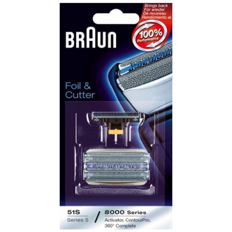 Braun 51S Replacement Foil and Cutter